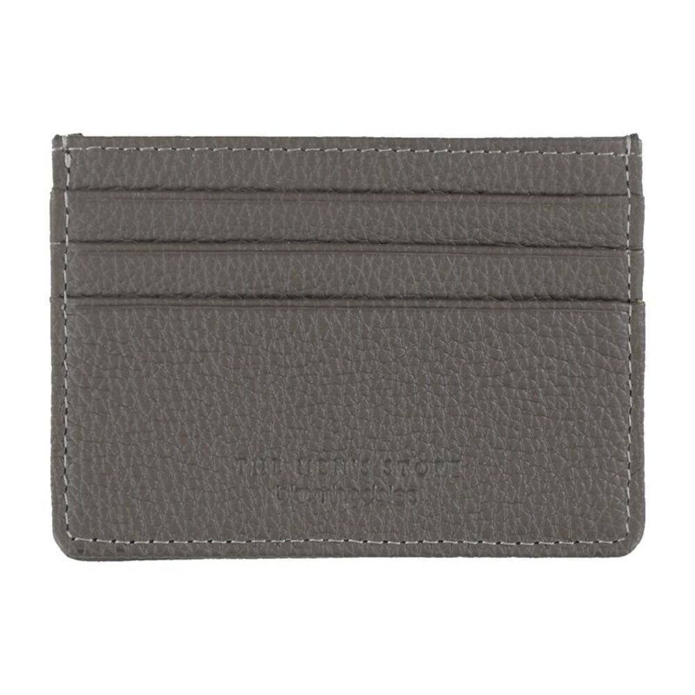 The Men's Store Mens Genuine Leather Coin Card Case Wallet, NWT